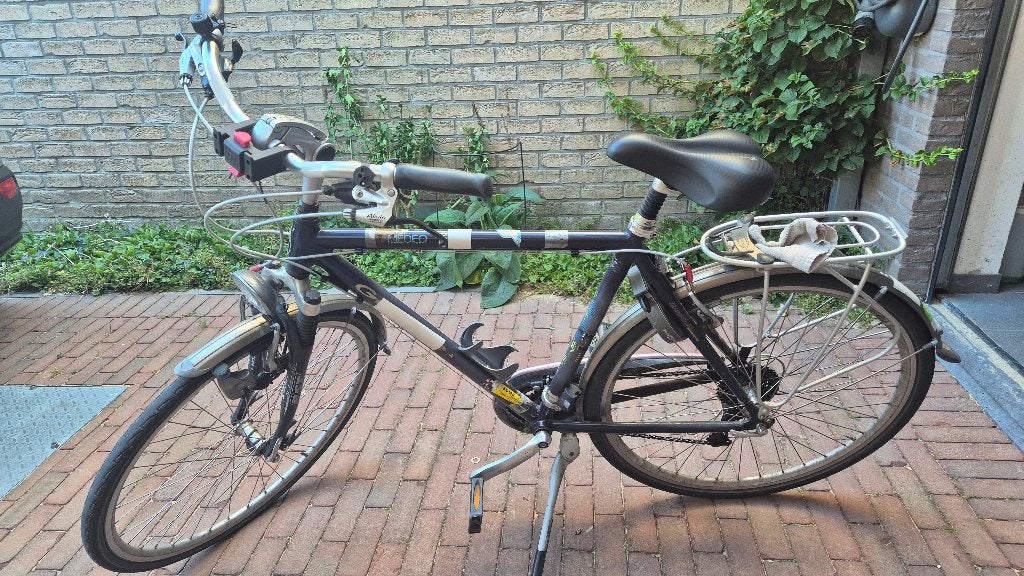 Herenfiets Gazelle, Vélos & Vélomoteurs, Vélos | Hommes | Vélos pour homme, Utilisé, Gazelle, 53 à 57 cm, Vitesses, Frein sur jante