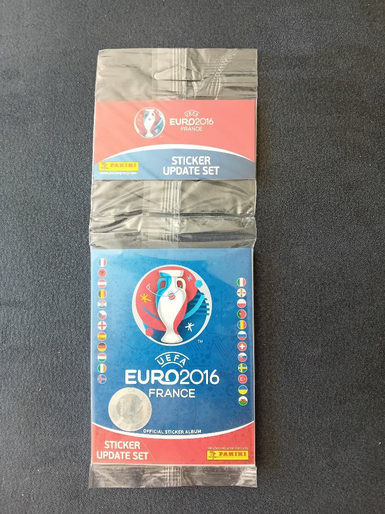 Update set EURO Frankrijk 2016, Hobby en Vrije tijd, Stickers en Plaatjes, Ophalen of Verzenden, Nieuw, Meerdere stickers