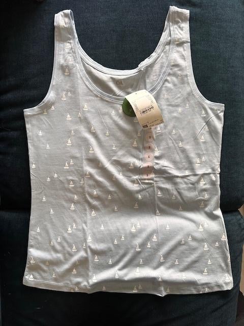 Topje met label C&A maat S (nr6841), Kleding | Dames, Topjes, Blauw, Nieuw, Ophalen of Verzenden, C&a
