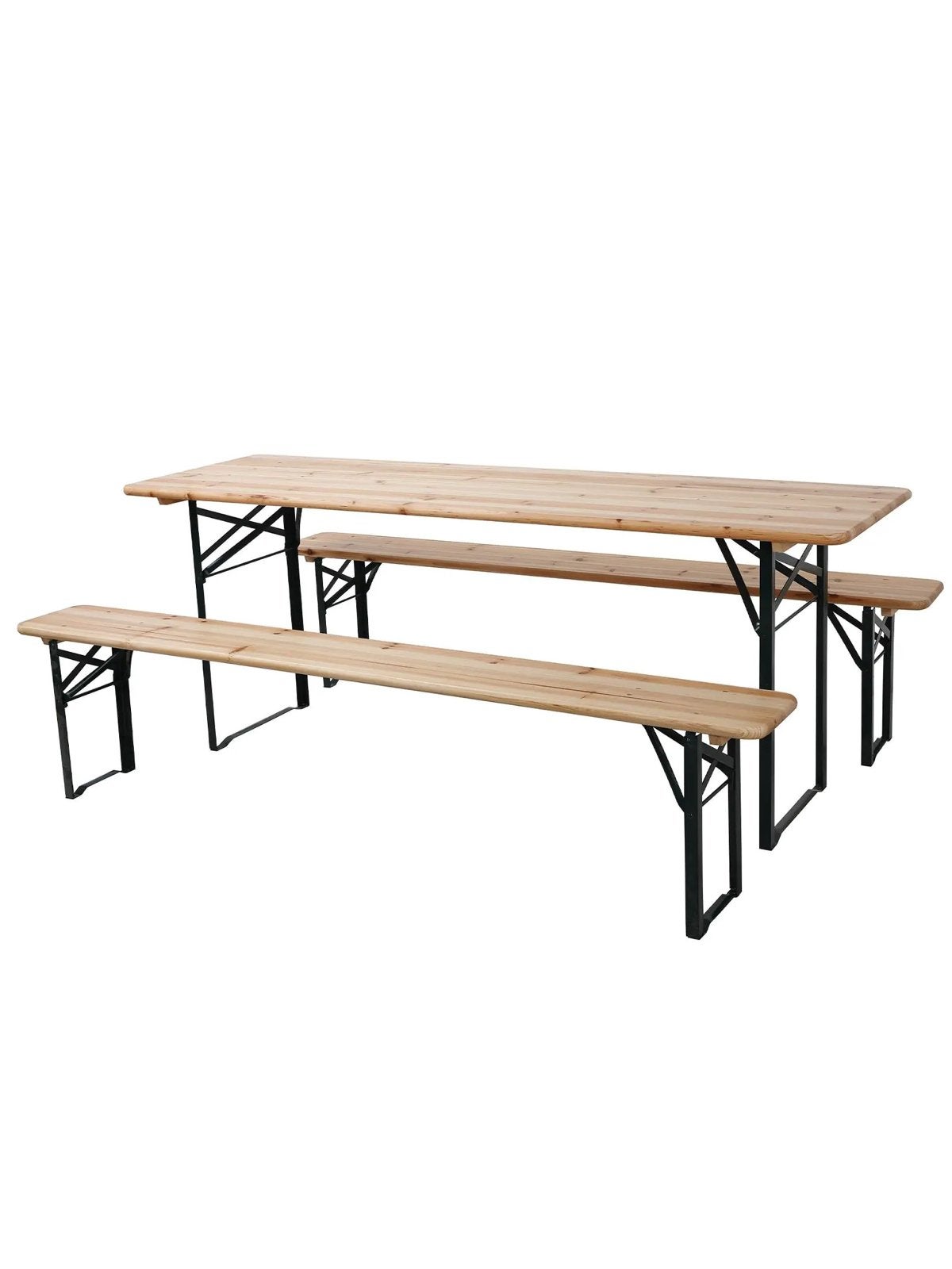 Biertafel hout, Tuin en Terras, Picknicktafels, Ophalen, Zo goed als nieuw, Hout