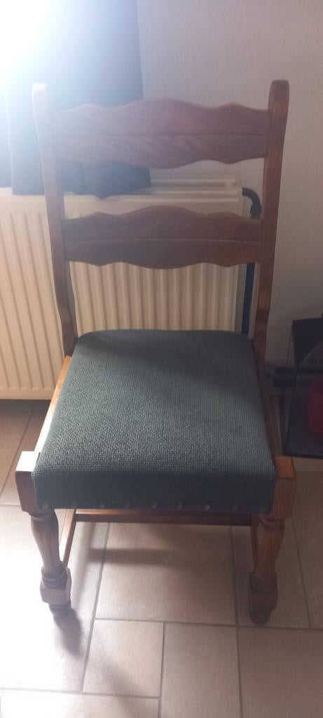 À vendre 6 chaises en chêne, Enlèvement