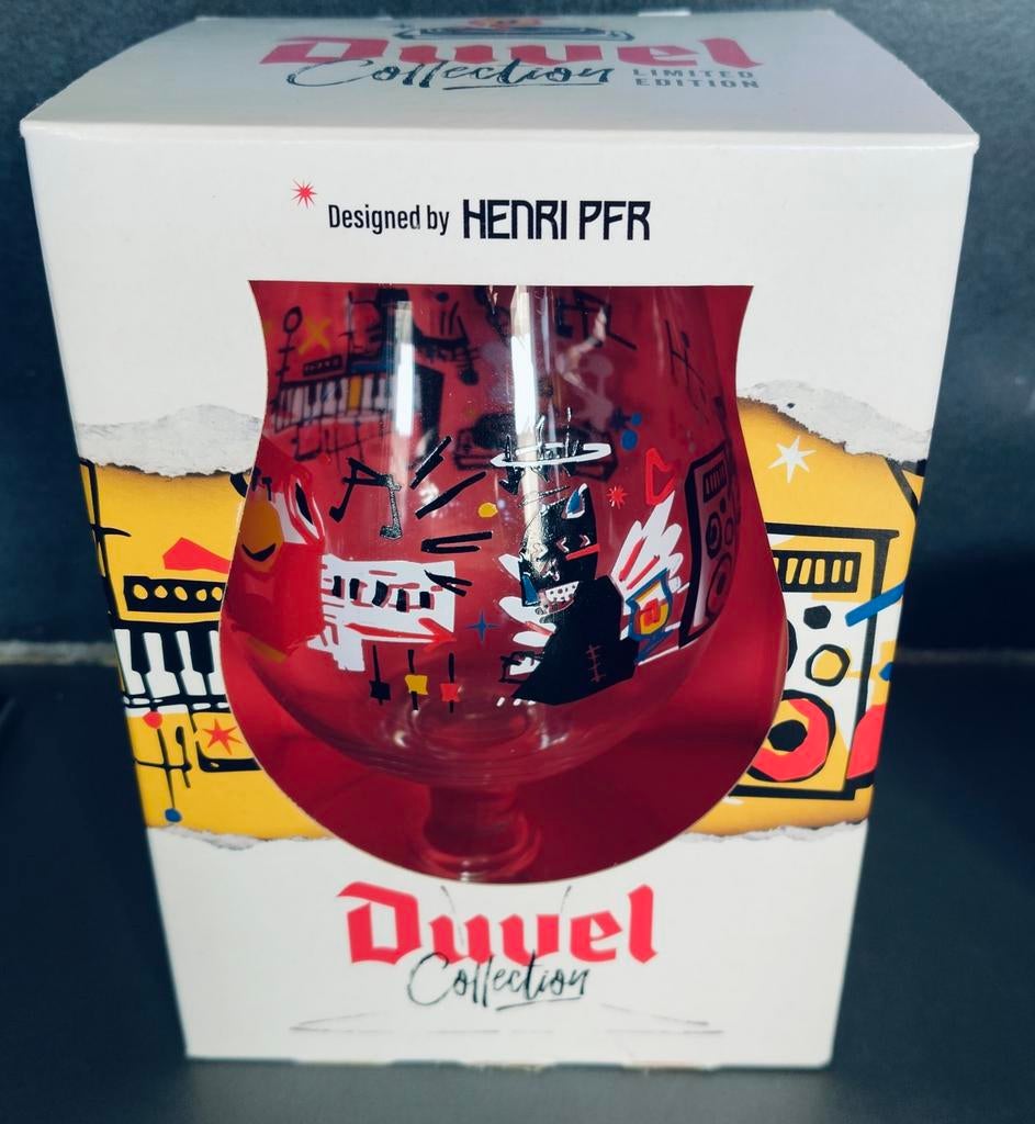 Duvel collection glas limited edition Henri Pfr, Enlèvement