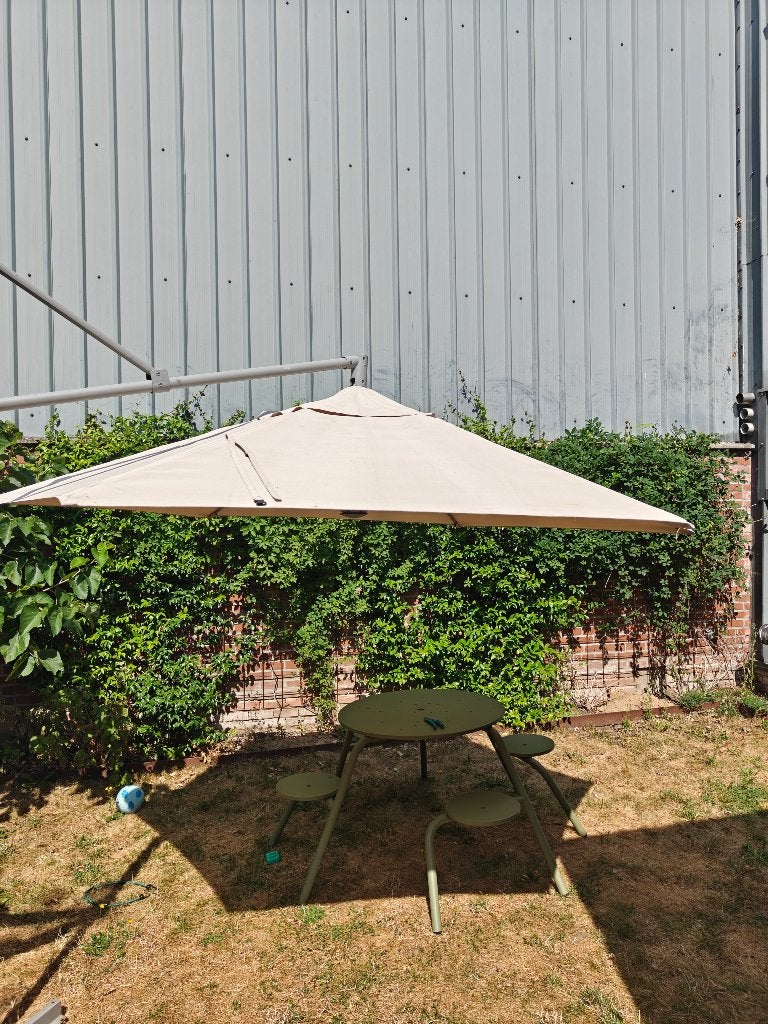 Ikea parasol, Jardin & Terrasse, Parasols, Inclinable, Parasol flottant, Enlèvement, Utilisé
