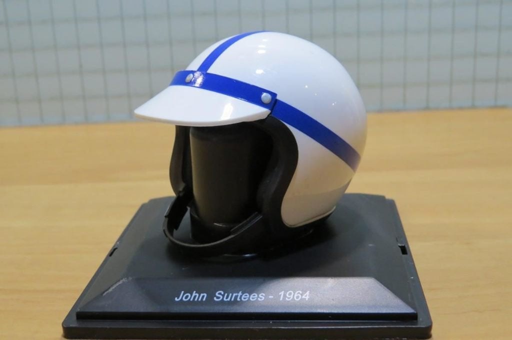 John Surtees Ferrari helmet 1964 1:5, Ophalen of Verzenden, Nieuw, 1:5 t/m 1:8, Overige typen