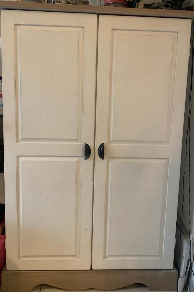 Kast - oud landelijk stijl, Landelijk, Enlèvement, Utilisé, 50 à 100 cm