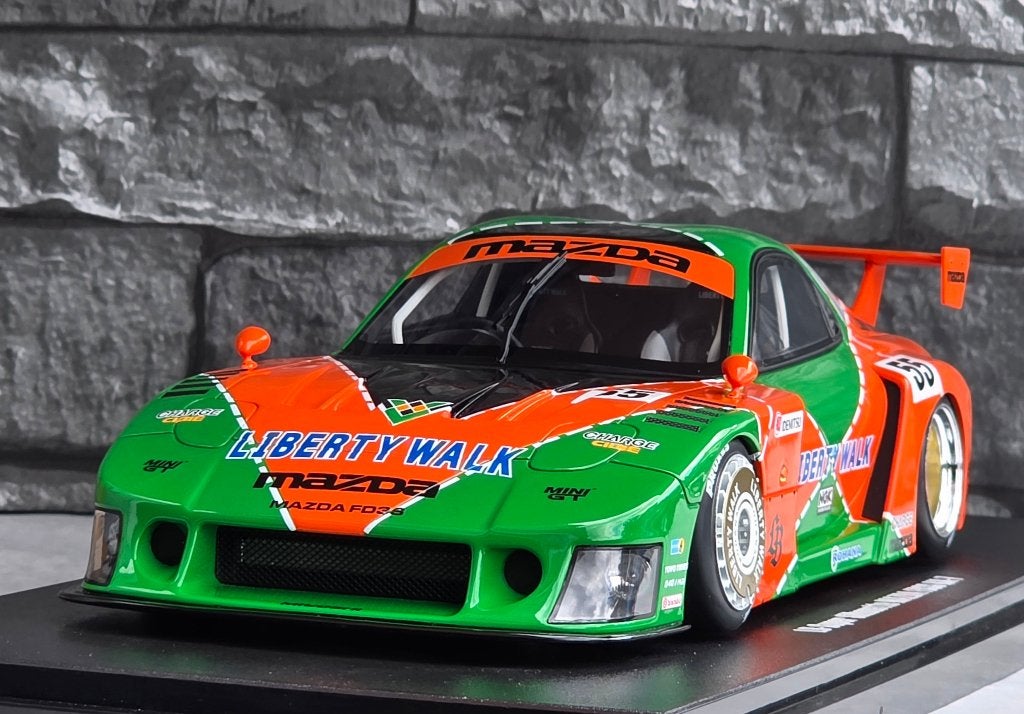 Mazda RX-7 super silhouette 1/18ème GT spirit, Neuf, Autres marques, GT spirit, Enlèvement ou Envoi