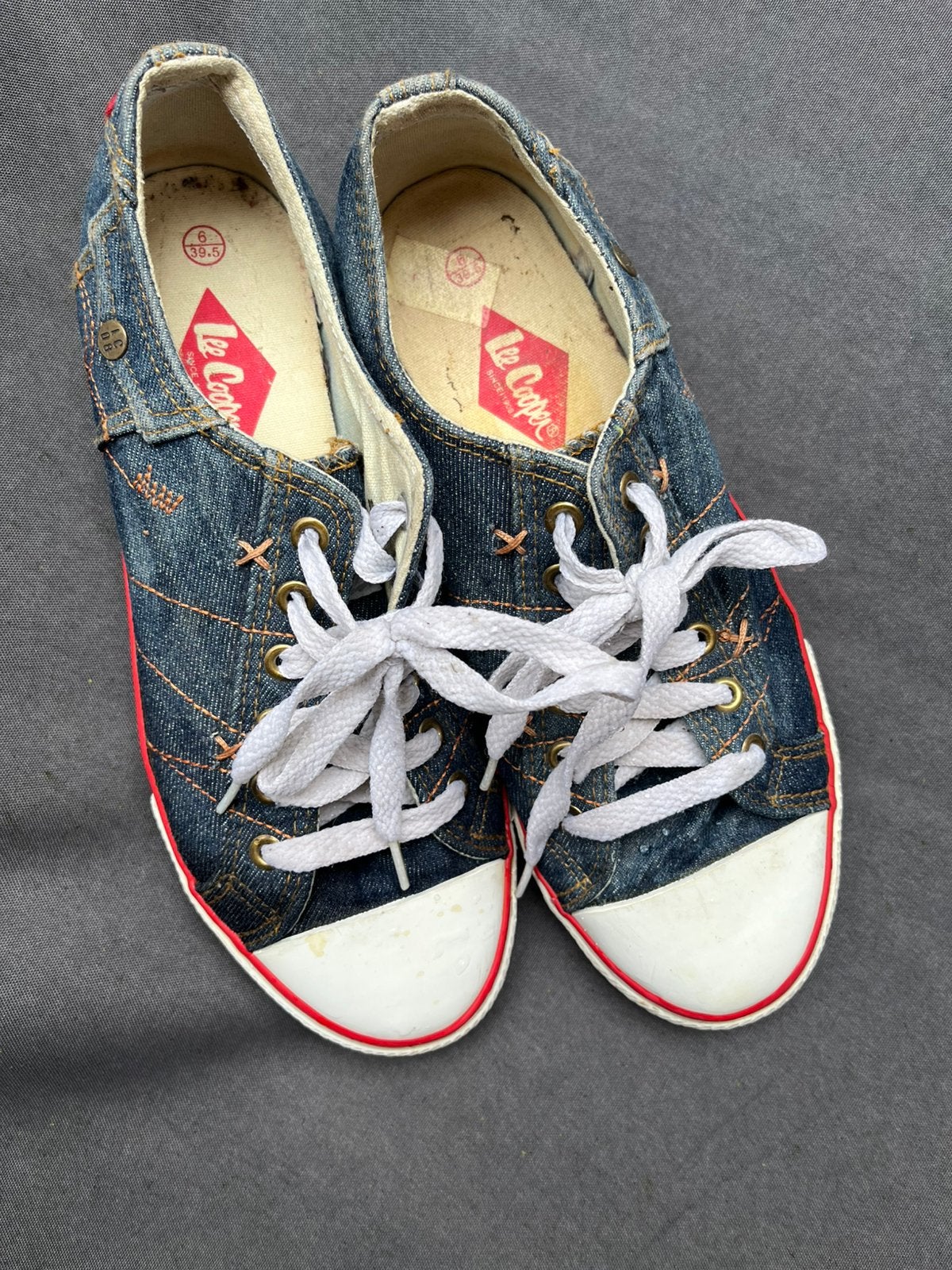 Sneaker Lee Cooper taille 39,5, Enlèvement ou Envoi, Porté, Bleu, Baskets