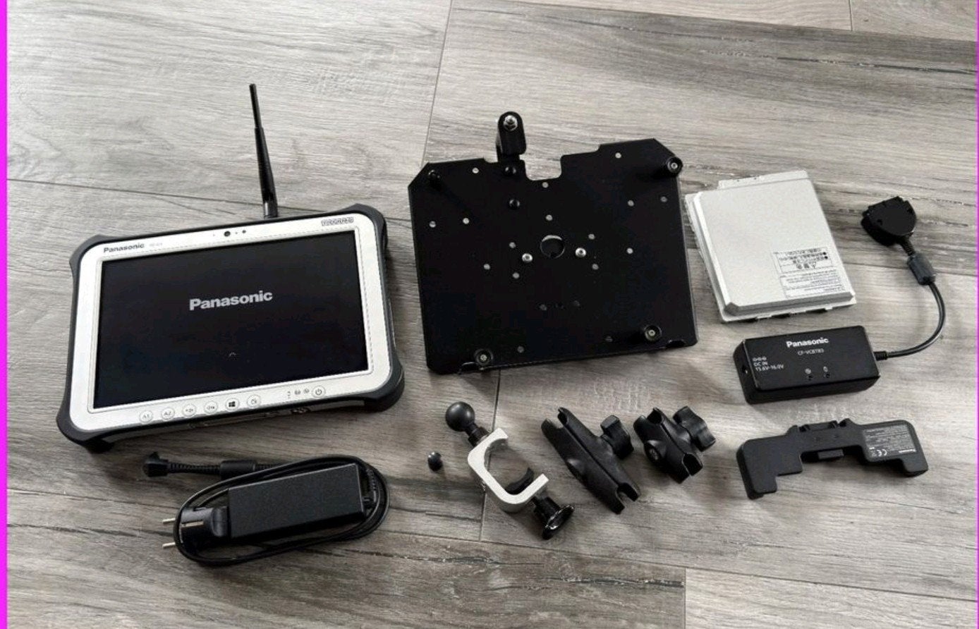 Panasonic tablet met Trimble Access + radiomodule, Ophalen of Verzenden, Zo goed als nieuw, Overige meters