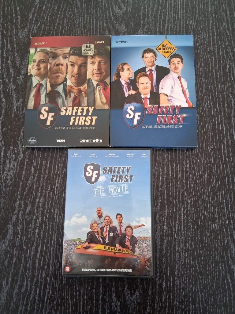 Safety First serie + de film, Alle leeftijden, Nederlands, Zo goed als nieuw, Komedie