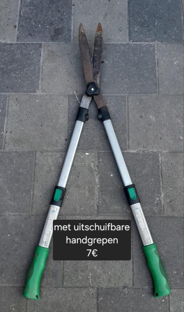 Telescopische snoeischaar, Ophalen, Gebruikt