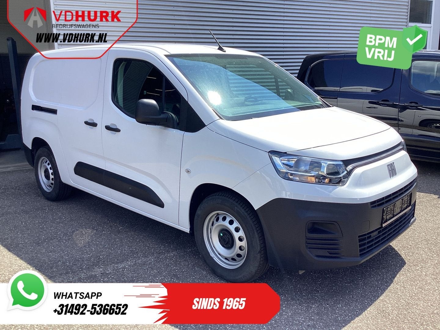 Fiat e-Doblò L2 50 kWh 285 WLTP Carplay/ Snellader/ Camera/, Autos, Camionnettes & Utilitaires, Achat, Entreprise, Automatique