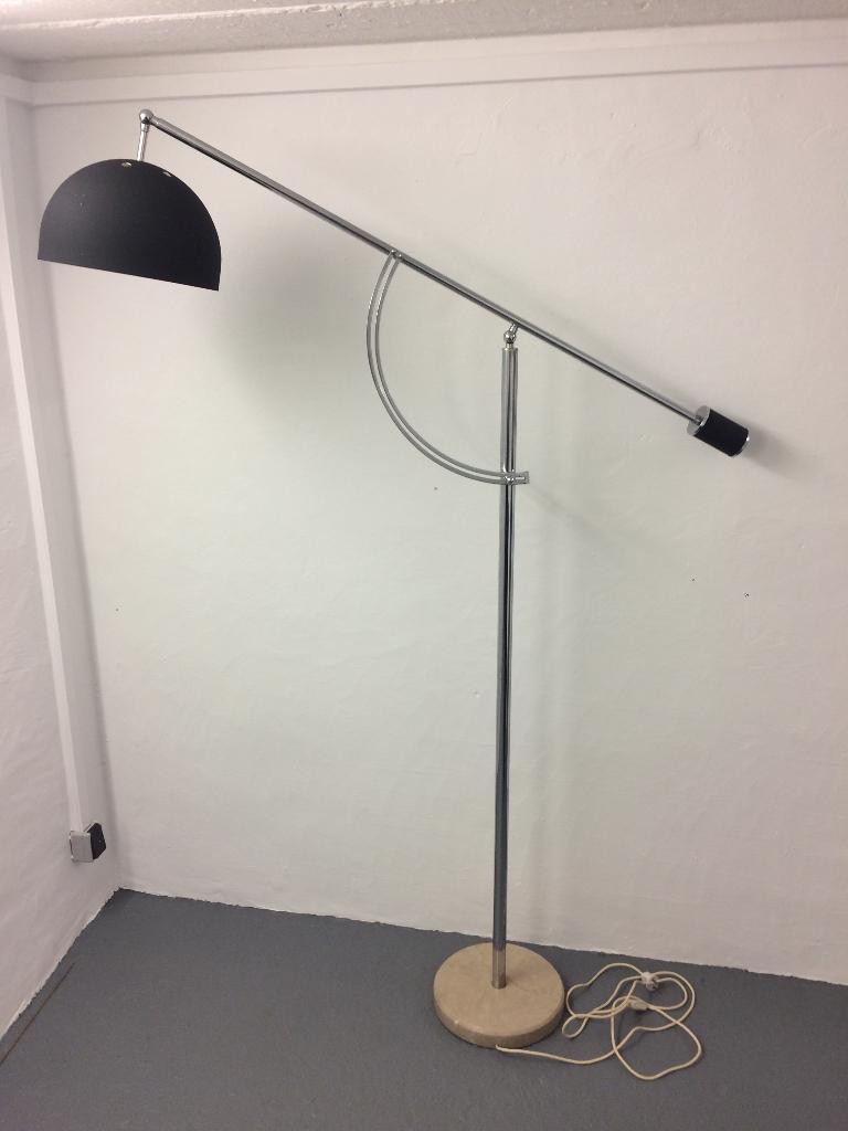 Booglamp uit de jaren ’70, Huis en Inrichting, Lampen | Vloerlampen, Ophalen, Gebruikt, Overige materialen, 100 tot 150 cm