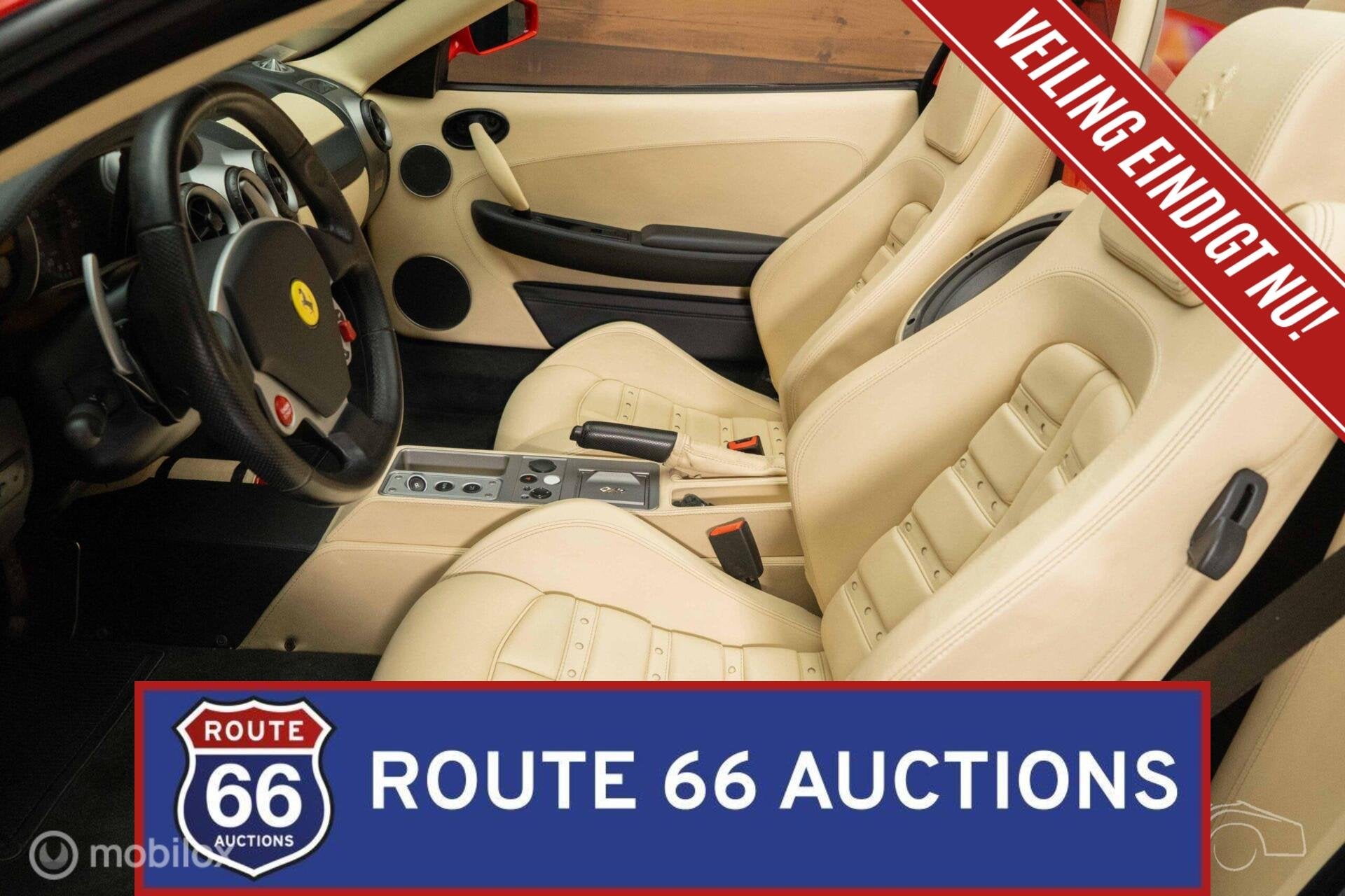 Ferrari F430 Spider F1 | 2006 | Route 66 Auctions, Achat, Entreprise, Boîte manuelle, Autre carrosserie