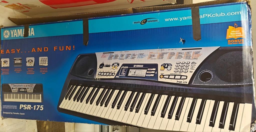 Yamaha PSR-175 keyboard, Muziek en Instrumenten, Ophalen, 61 toetsen, Yamaha