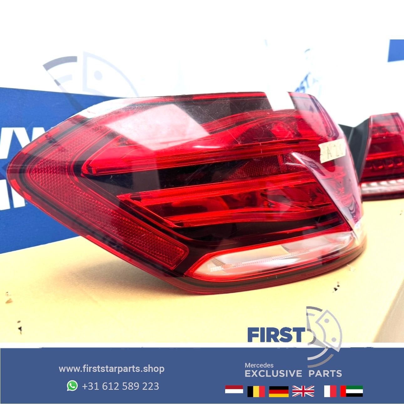 W212 LED ACHTERLICHT A2129060703 FACELIFT E KLASSE LINKS E63, Auto-onderdelen, Gebruikt, -, Ophalen of Verzenden, -