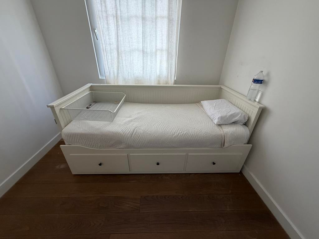 Bed met 3 lades, Huis en Inrichting, Ophalen, Gebruikt, Verstelbaar
