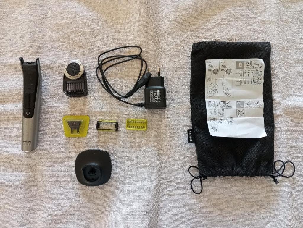 Tondeuse Philips One Blade Pro, Ophalen of Verzenden, Gebruikt, Scheren en Epileren