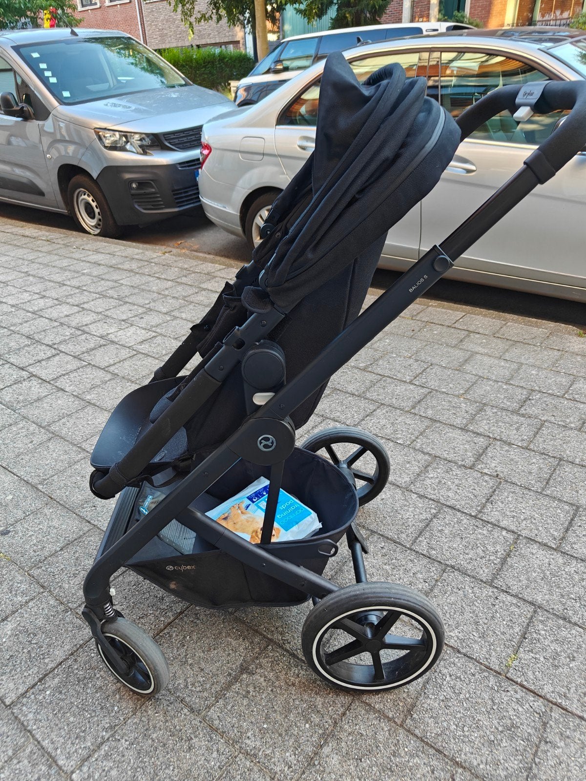 Cybex buggy met extra cosi, Ophalen