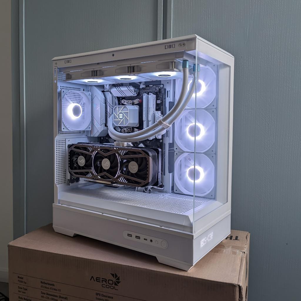 Witte Gaming PC | RTX 3070 Ti | Ryzen 5 5600X | 1,2TB SSD, Computers en Software, Desktop Pc's, Nieuw, 4 Ghz of meer, SSD, 16 GB