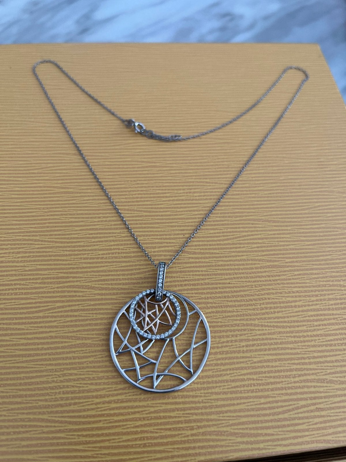 Zilveren ketting 925, Ophalen of Verzenden, Zo goed als nieuw