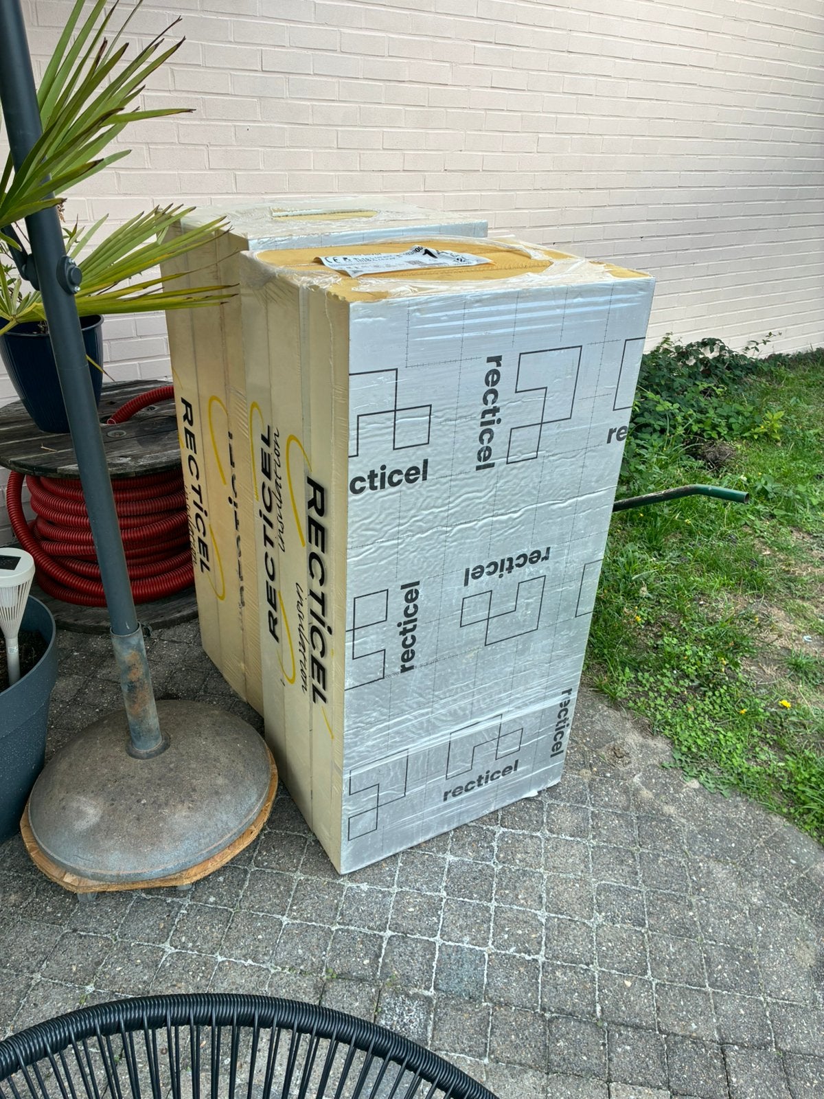 Recticel  pir platen 14 cm 12 stuks, Bricolage & Construction, Isolation & Étanchéité, Neuf, Enlèvement, Mousse rigide (PIR), 5 à 10 m²