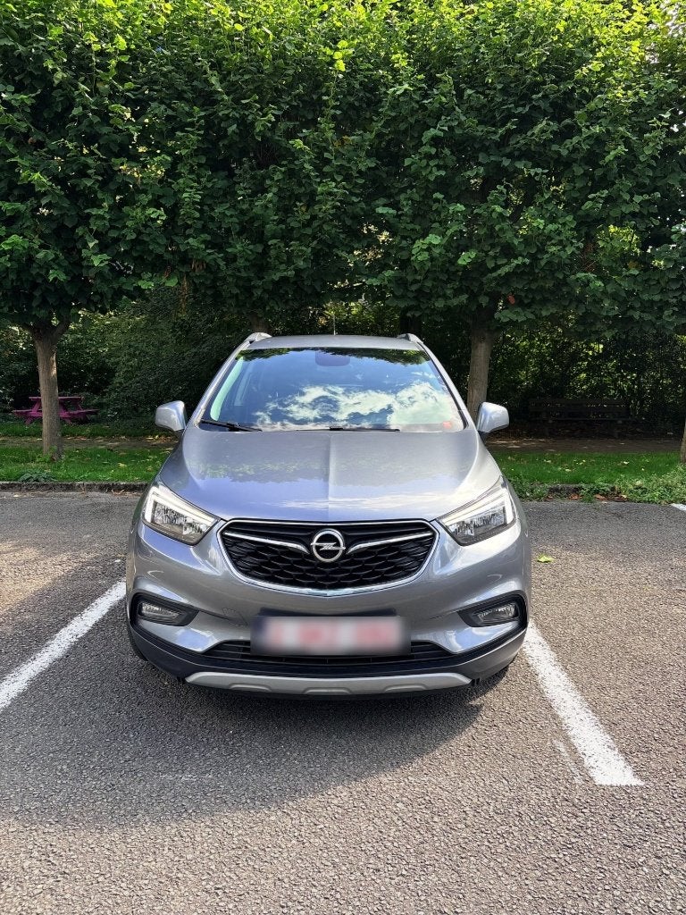 Opel Mokka X 1.4 Turbo 120pk, Autos, Argent ou Gris, Euro 6, MokkaX, Boîte manuelle
