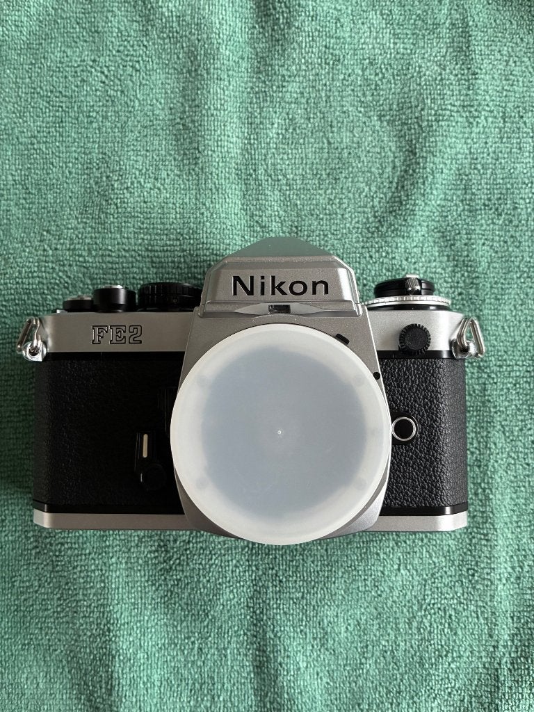Nikon FE2 body, Audio, Tv en Foto, Fotocamera's Analoog, Ophalen of Verzenden, Gebruikt, Spiegelreflex, Nikon