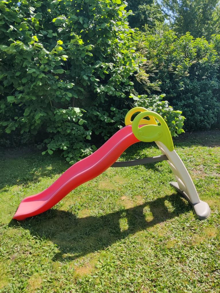 Glijbaan Smoby met aansluiting voor tuinslang, Ophalen, Gebruikt, Glijbaan