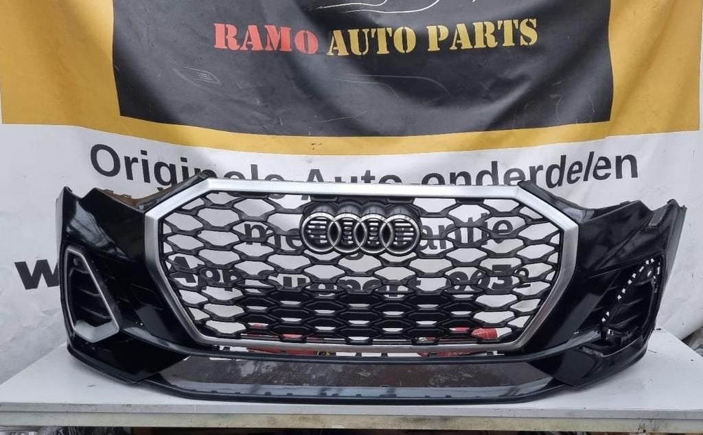 Voorbumper Audi Q3 83A F3 S-line 6xPDC KLS ORGINEEL BUMPER, -, Utilisé, -, Avant
