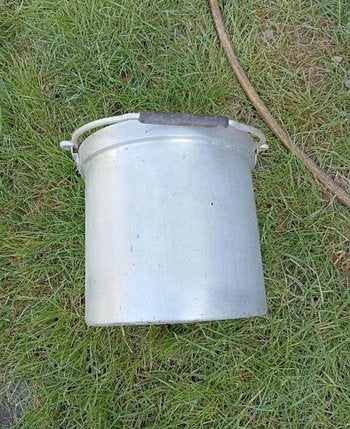 emmer  10 liter voor in tuin  enz..., Ophalen, Aluminium