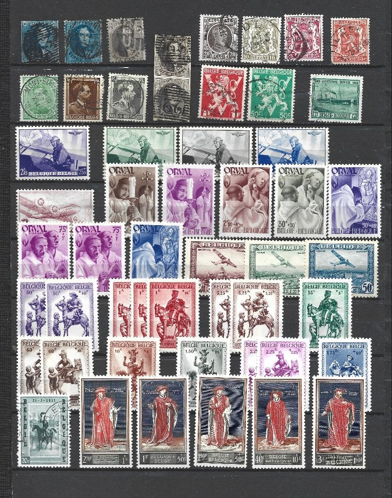 Lot Anciens Timbres Belges, Timbres & Monnaies, Envoi, Affranchi