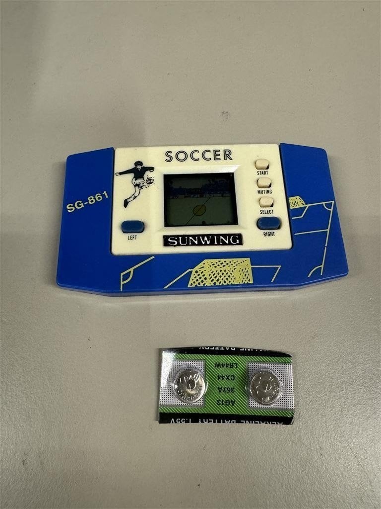 Draagbare lcd-game Sunwing Soccer - sgr-861, Ophalen of Verzenden, Zo goed als nieuw