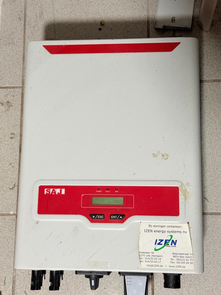 SAJ Sununo Plus 5K-M Omvormer – 5kW 1-Fase, Ophalen, Zo goed als nieuw