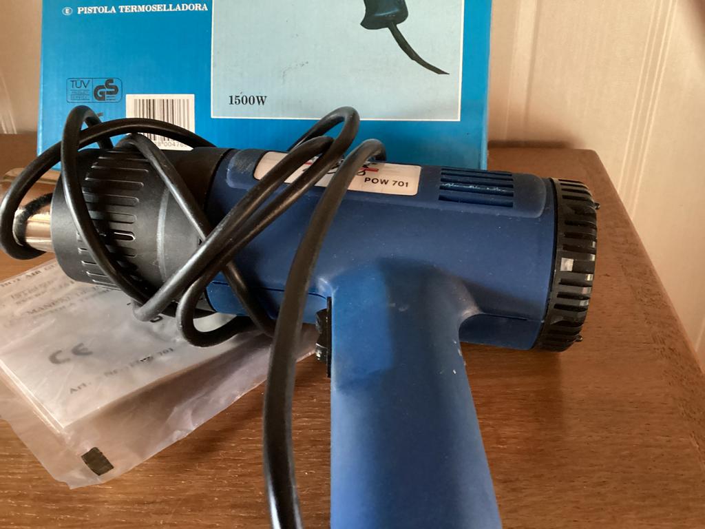 Verfafbrander: Polier plus 1500Watt, Ophalen of Verzenden, Gebruikt