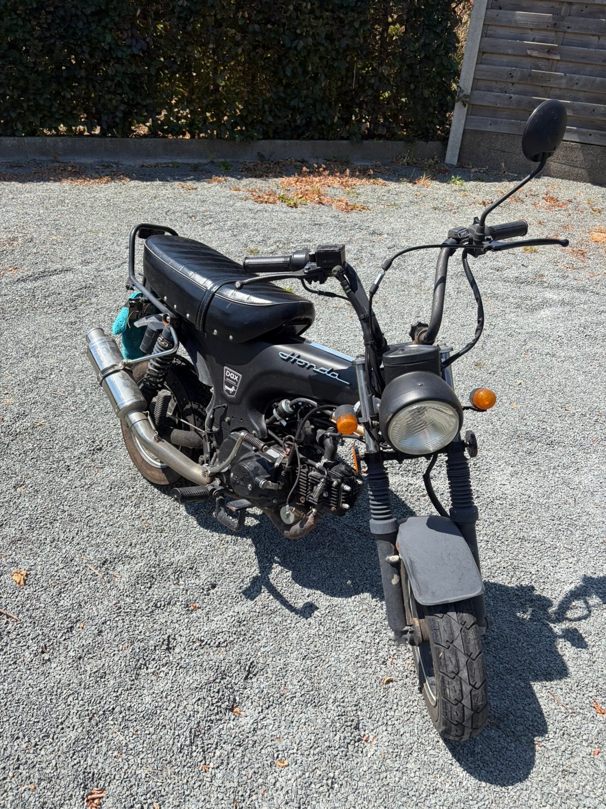 Skyteam DAX 50cc (start niet!) + helm + handschoenen, Enlèvement, Utilisé, Classe B (45 km/h)