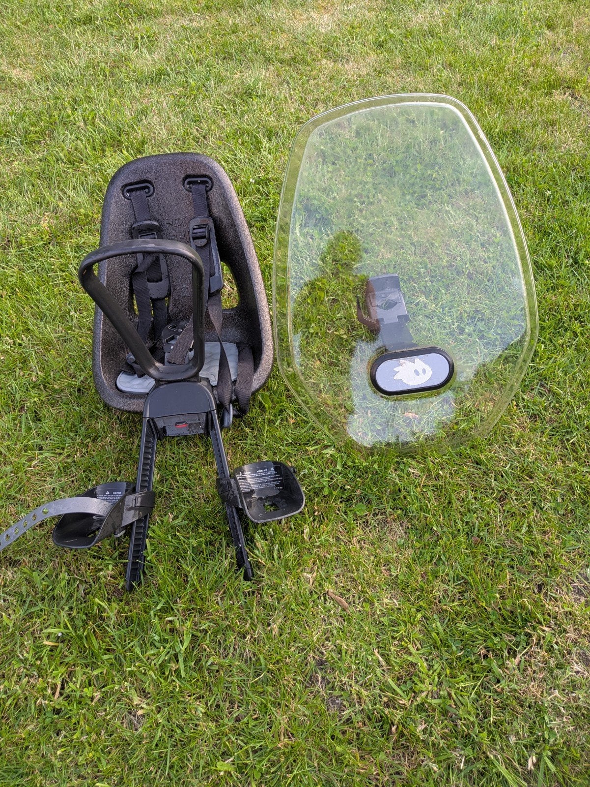 Fietsstoeltje Thule Jepp, Ophalen