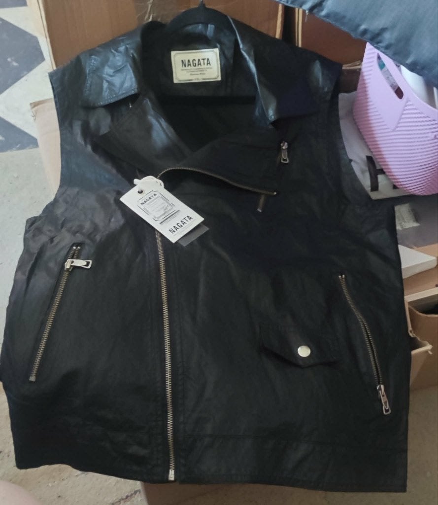 veste sans manches en simili cuir 2xl shein, SHEIN, Enlèvement ou Envoi, Neuf