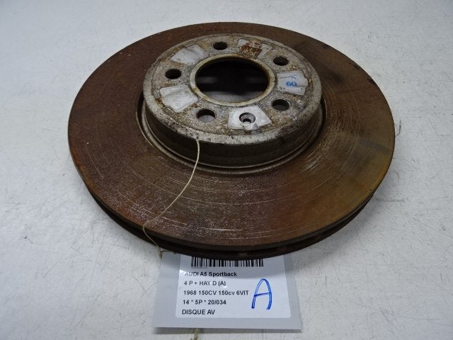 FREIN DISQUE AVANT Audi A5 Sportback (8TA) (01-2009/01-2017), Autos : Pièces & Accessoires, Auto-Union-Straße  1,
85057  Ingolstadt, DE