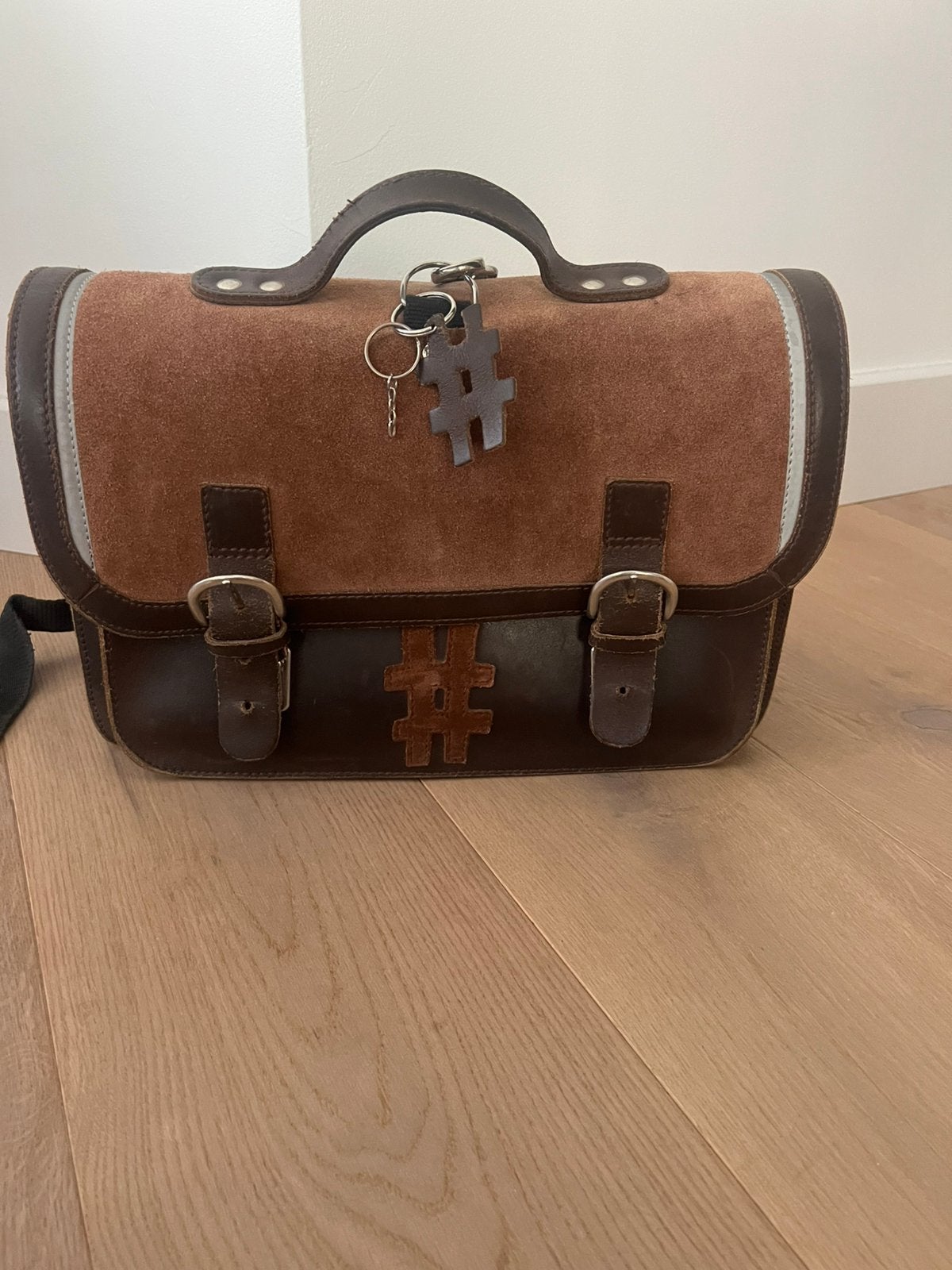 Lederen boekentas own stuff - nieuwprijs 199€, Ophalen of Verzenden, Zo goed als nieuw