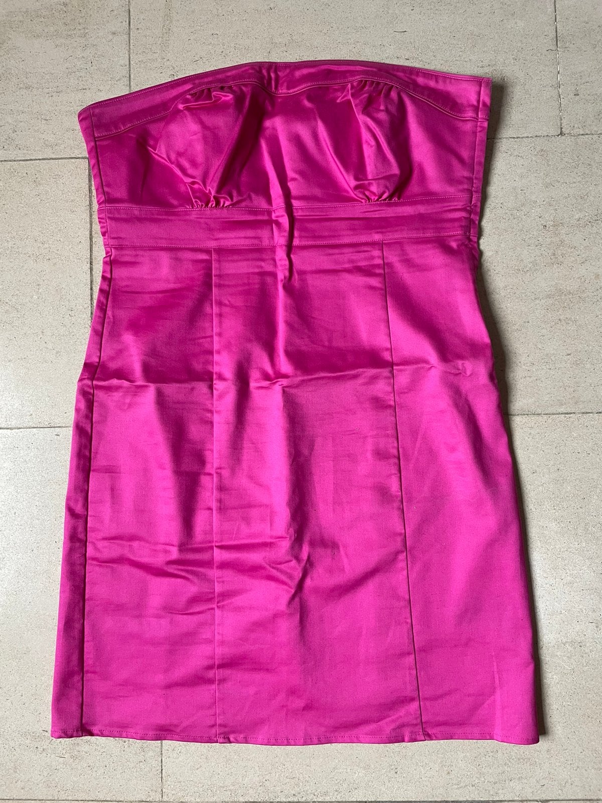 Roze cocktailjurk H&M maat 42, Kleding | Dames, H&M, Maat 42/44 (L), Ophalen of Verzenden, Zo goed als nieuw