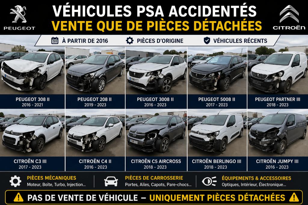 PIECES PEUGEOT CITROEN DS, Autos : Pièces & Accessoires, Moteurs & Accessoires, Citroën, Peugeot, Utilisé, Enlèvement
