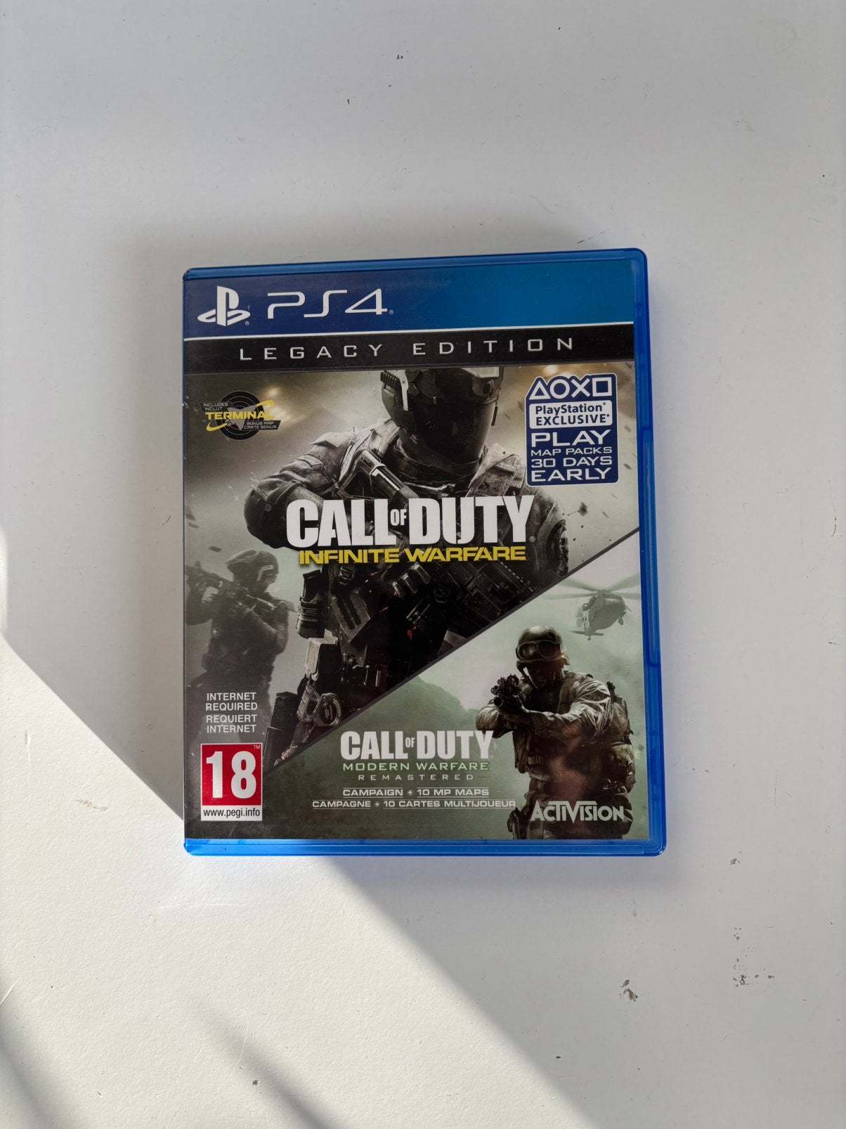 Call of Duty: Infinite Warfare -Legacy Edition PlayStation 4, Enlèvement, Comme neuf, Shooter