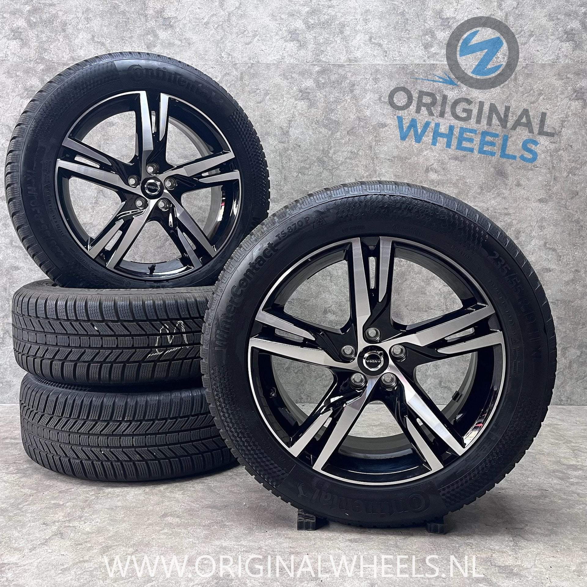 19 inch originele R Design velgen + winterbanden volvo XC60, Auto-onderdelen, 19 inch, Gebruikt, -, -