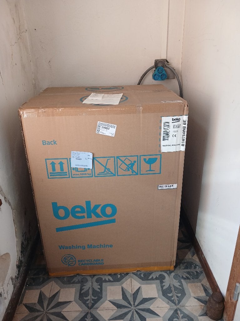 machine a laver Beko, Electroménager, 6 à 8 kg, Classe énergétique A ou plus économe, 85 à 90 cm, Enlèvement