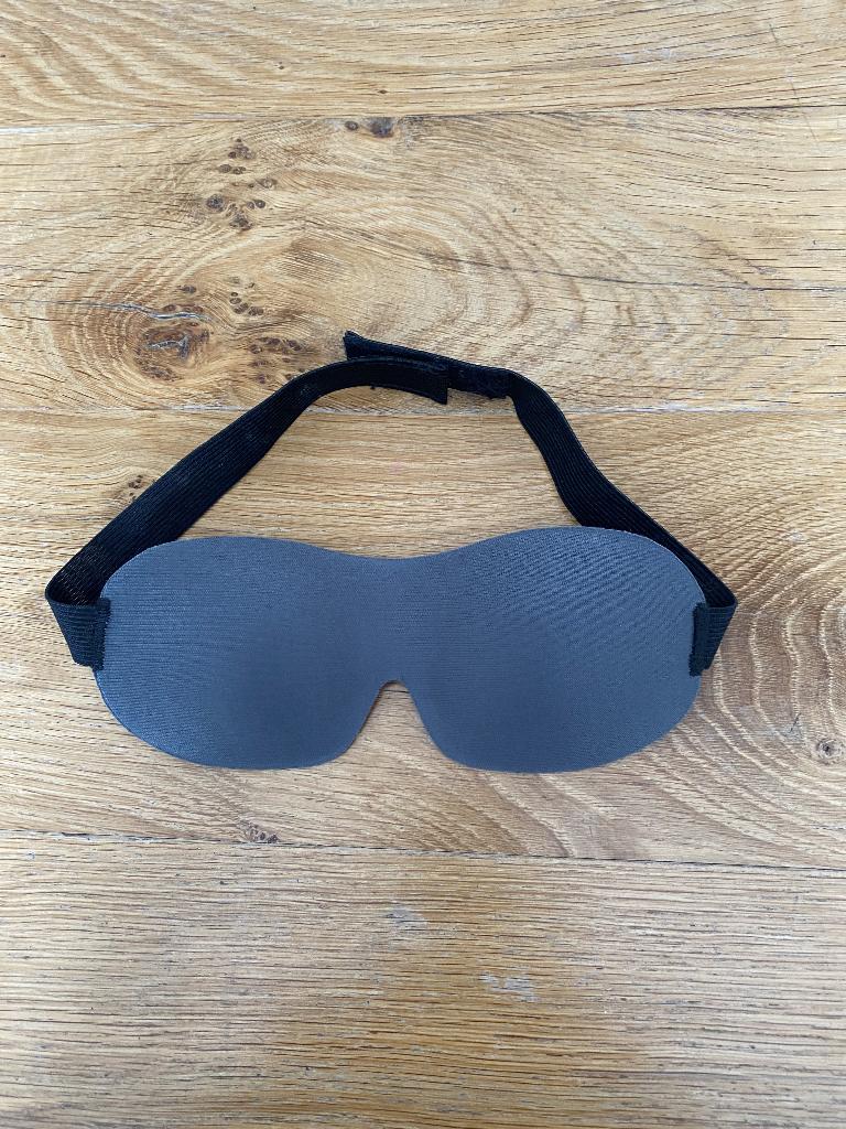 Grijs slaapmasker, Ophalen of Verzenden, Gebruikt, Overige typen