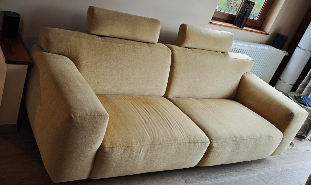 Furninova Loungeset Vesta - 3-zitsbank + chaise, Huis en Inrichting, Ophalen, Gebruikt, 300 cm of meer, Rechte bank