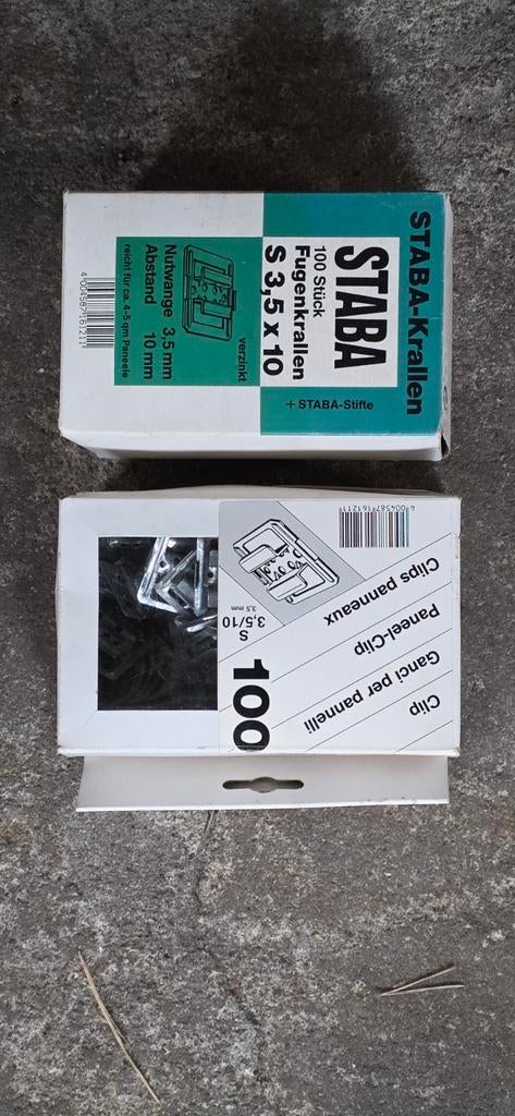 Paneel clips, Doe-het-zelf en Bouw, Hout en Planken, Ophalen, Nieuw