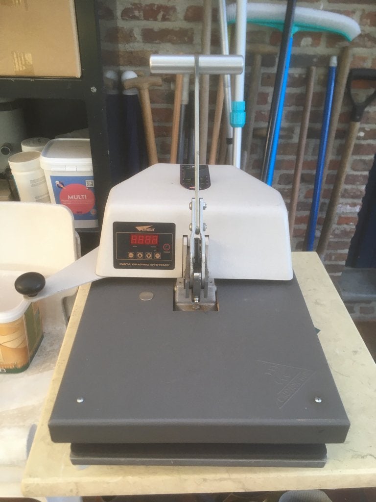 Insta graphic hittepers model 228, Ophalen, Gebruikt