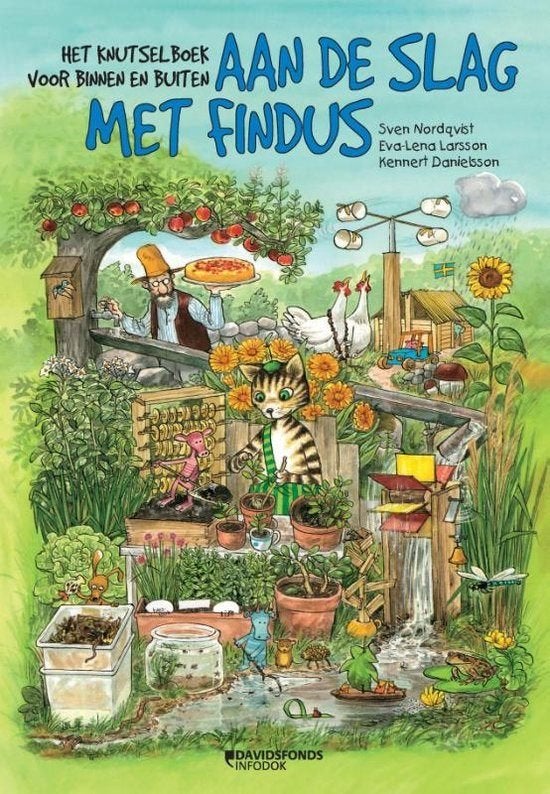 boek:aan de slag met Findus+Pettson gaat.../Sven Nordqvist, Boeken, Ophalen of Verzenden, Zo goed als nieuw, Fictie algemeen, Voorleesboek