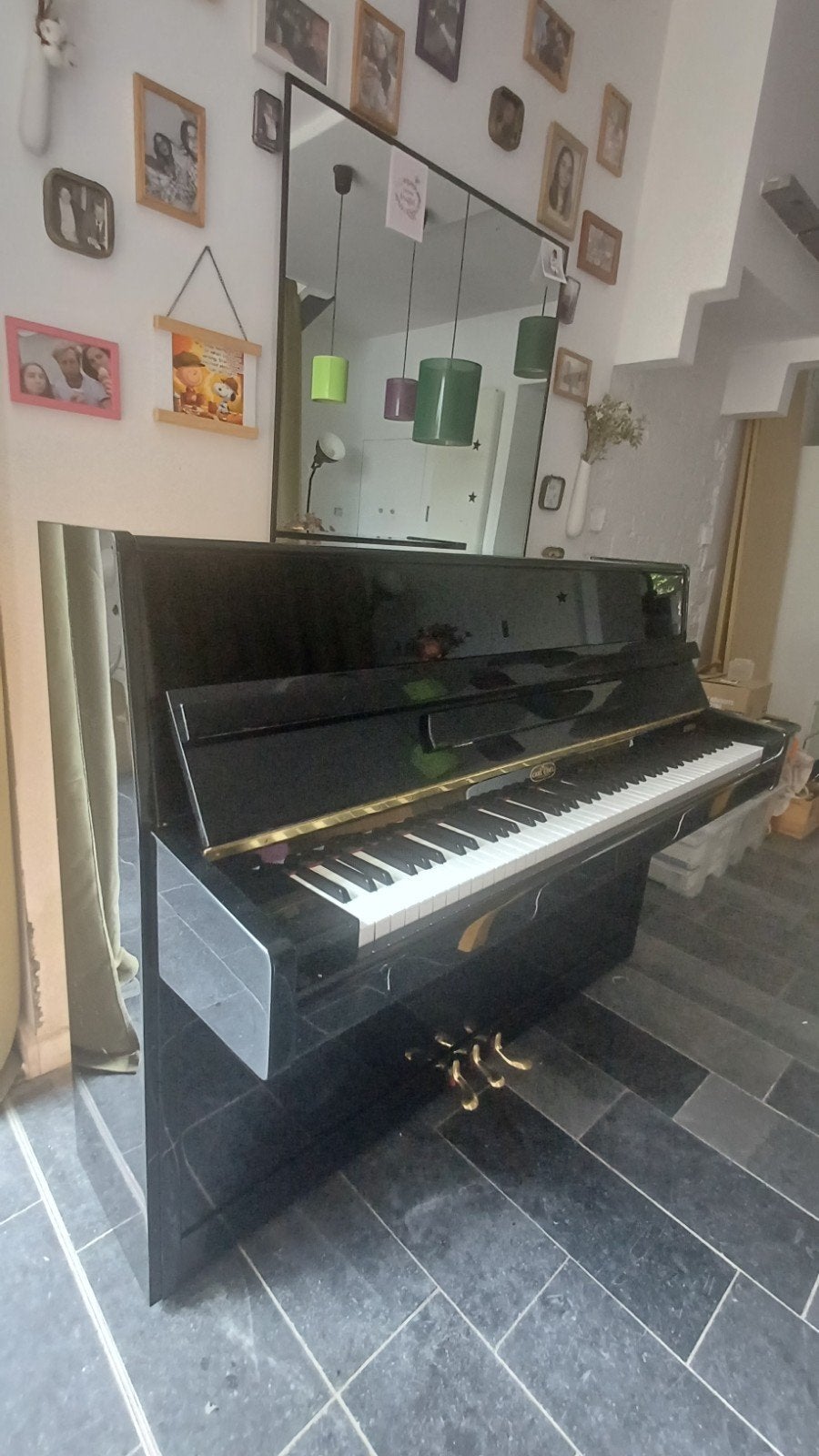 Piano aangekocht 2020, Muziek en Instrumenten, Piano's, Ophalen, Zo goed als nieuw, Zwart, Piano